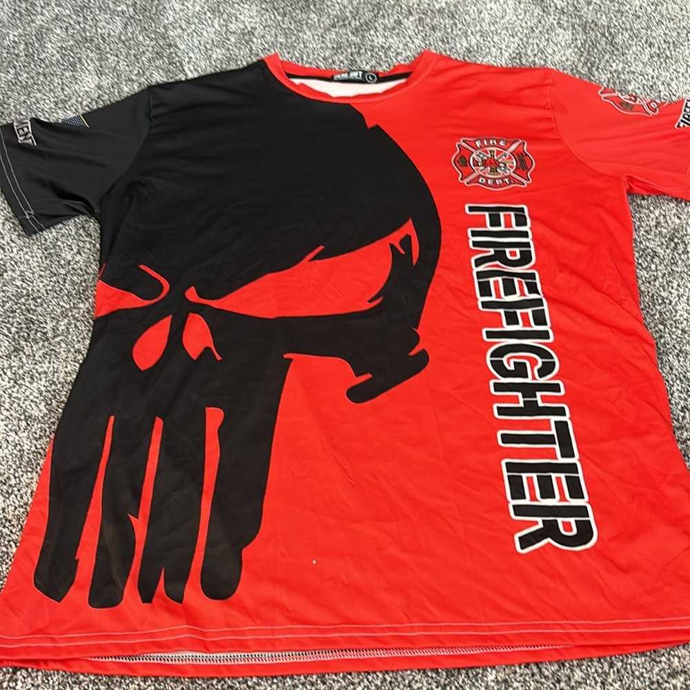 Fire department tee